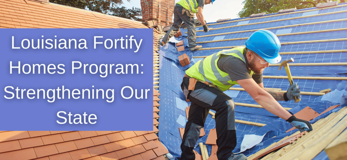 Roofers fortifying a Louisiana home