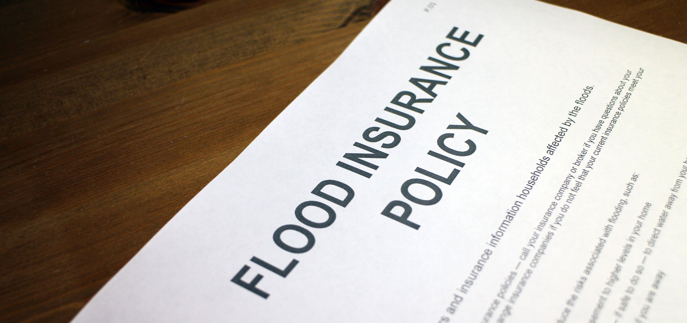 flood insurance policy